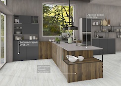 Ламіноване ДСП Egger 18мм H2033 ST10 Дуб Хантон темний