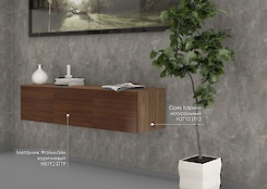 Ламіноване ДСП Egger 18мм H3710 ST12 Горіх Каріні натуральний