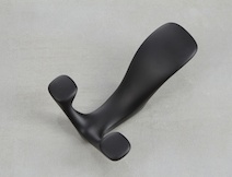 Мебельный крючок GTV TOLEDO A0 тройной, черный матовый