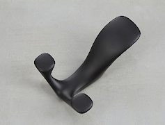 Мебельный крючок GTV TOLEDO A0 тройной, черный матовый