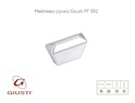 Меблева ручка Giusti РГ 592 WPO843.016.0002