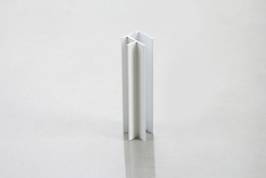 Куточок універсальний U90 для алюмінієвого цоколя H=100мм, білий (фарбування RAL 9010)