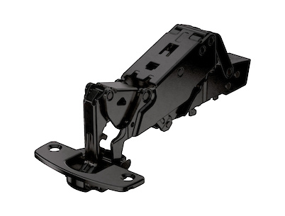 Петля Hettich Sensys 8657i накладная с доводчиком, угол открывания 165°, черный обсидиан
