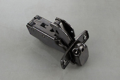 Петля Hettich Sensys 8657i накладная с доводчиком, угол открывания 165 градусов черная (9091767)