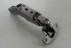 Петля Hettich Sensys 8657i накладная с доводчиком, угол открывания 165 градусов черная (9091767)