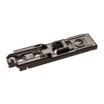 Линейная монтажная планка Hettich 8099 для Sensys под прикручивание h=1.5 мм с эксцентриком черная (9117471)