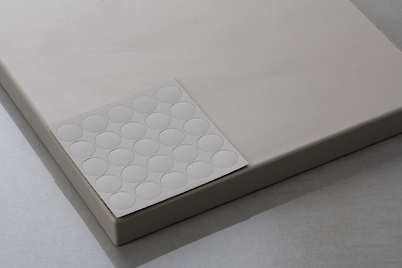 Заглушка самоклеюча Folmag для конфірмату до U702 Кашемір сірий (25шт)