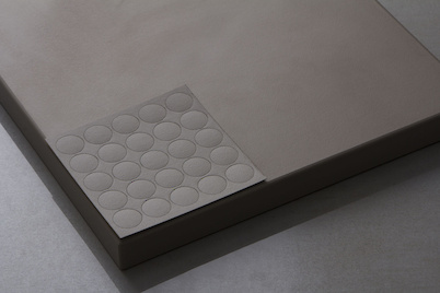 Заглушка самоклеющаяся Folmag для конфирмата к U727 Серый камень (25шт)