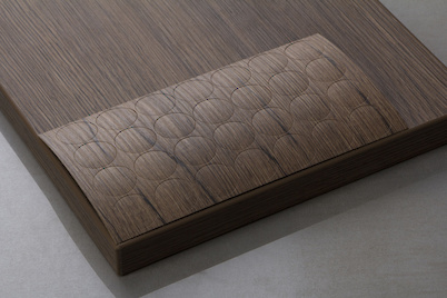 Заглушка самоклеющаяся Folmag для минификса к H3154 Дуб Чарльстон темно-коричневый, 28 шт