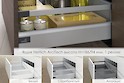 Ящик Hettich ArciTech высота h=186/94, 1 релинг