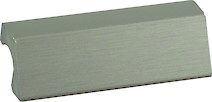 Ручка мебельная ZOBAL U-2 L-60мм INOX