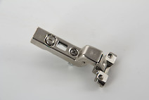 Петля мебельная Hettich Intermat 9936 быстросъемная вкладная для алюминиевых фасадов, угол открывания 95 градусов