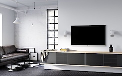 ДСП Swiss Krono U164 РЕ Антрацитовий 2800x2070мм