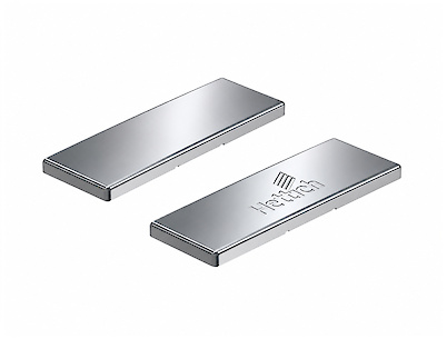 Заглушка на консоль петли Hettich Intermat с логотипом, никель (9003932)