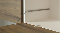 Алюмінієвий профіль для механізму KIARO Italiana Ferramenta, сірий