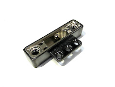 Адаптер для алюминиевого профиля KIARO Italiana Ferramenta, никель