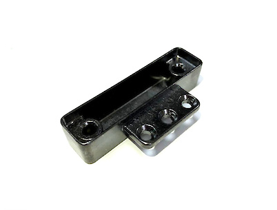 Адаптер для алюмінієвого профілю KIARO Italiana Ferramenta, чорний нікель