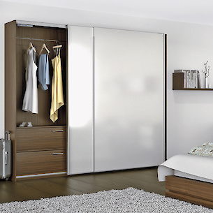 Комплект для розсувної системи Hettich Top Line L з дотягувачами на 2 двері