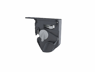 Фіксатор для шухляди 4D з регулюванням шухляди з ДСП Hettich Quadro передній лівий 9247355