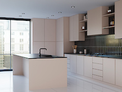 МДФ Egger U702 Кашемір сірий  матова в дизайні