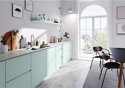 MDF панелі REHAU Crystal Menta 1700L ST 19.0 МT (М'ятний)