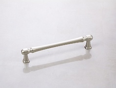 Мебельная ручка Giusti РГ 606 WMN775.128.00R3 серебро Ноттингем