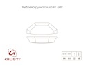 Меблева ручка Giusti РГ 609 WMN832.064.0002
