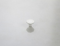 Меблева ручка-кнопка Giusti РГ 612 WPO824.000.00N3 білий