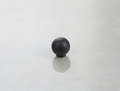 Меблева ручка-кнопка Giusti РГ 613 WPO201.030.00N4 чорний матовий