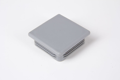 Пятка E квадрат 70x70 поз 7 серый (заглушка для трубы)