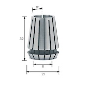 Цанга зажимная СМТ