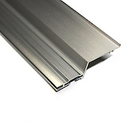 Профіль алюмінієвий Italiana Ferramenta AL010 для виготовлення настінних рам під дзеркало в кольорі алюміній довжина 1980 мм