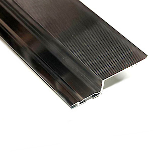 Алюминиевый профиль Italiana Ferramenta AL010 для настенного зеркала с подсветкой в цвете хром, длина 1980 мм