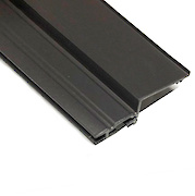 Профіль алюмінієвий Italiana Ferramenta AL010 для виготовлення настінних рам під дзеркало в кольорі антрацит, довжина 1980 мм