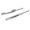 Направляющая Hettich InnoTech Atira(Quadro 25) EB=10.5 L=350 частичного выдвижения с доводчиком SS левая
