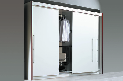 Комплект для раздвижной системы Hettich Top Line 27 для деревянных дверей на 2 или 3 двери без доводчика