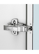 Петля мебельная Hettich наружная (накладная) Sensys 8668i без пружины с углом открывания 95º для узкого алюминиевого профиля никель (9072530)