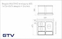 Комплект відер GTV MULTINO для модуля 600 (1 відро 15л, 2 відра по 7л, 2 лотка)