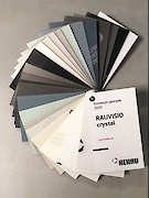 Коллекция MDF REHAU RAUVISIO Сrystal 2020 UNI (рекламный веер ламинат)
