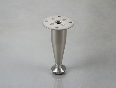 Мебельная ножка GTV с регулировкой BD-03 Н=100мм, сатин