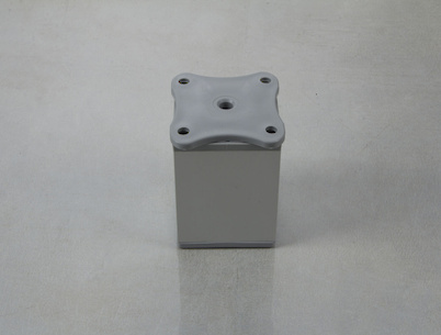 Мебельная ножка GTV с регулировкой DAKP-27 H=60 мм алюминий