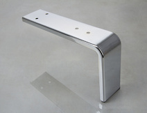 Меблева ніжка GTV MODERN D4 H=130мм хром