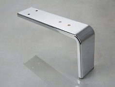 Мебельная ножка GTV MODERN D4 H=130мм, хром