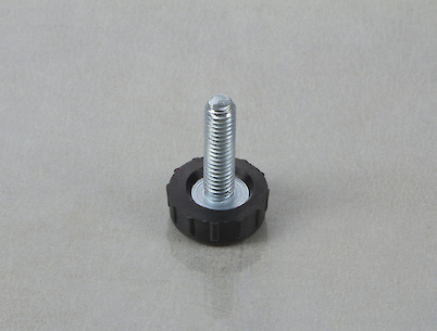 Меблева ніжка GTV з регулюванням STOPKA М6, чорний