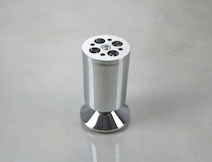 Меблева ніжка з регулюванням GTV BD-762 H=100мм, хром