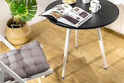 Нога меблева GTV X-LINE з регулюванням нахилу H=870мм, чорний