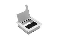 Заглушка под провода GTV MERIDA 80х80мм алюминий