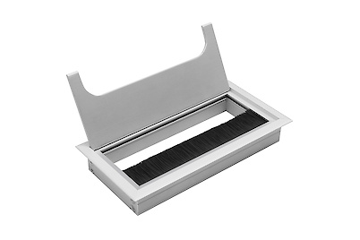 Заглушка под провода GTV MERIDA 80х160мм алюминий