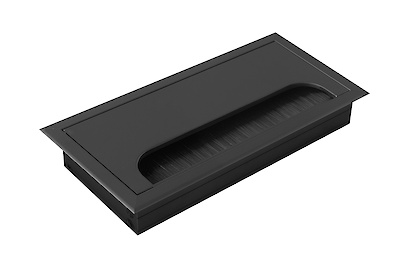 Заглушка под провода GTV MERIDA 80х160мм черный