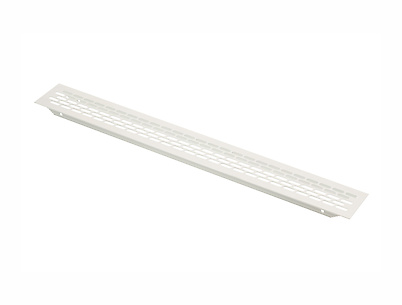 Вентиляційна решітка GTV алюмінієва 60x484мм, біла